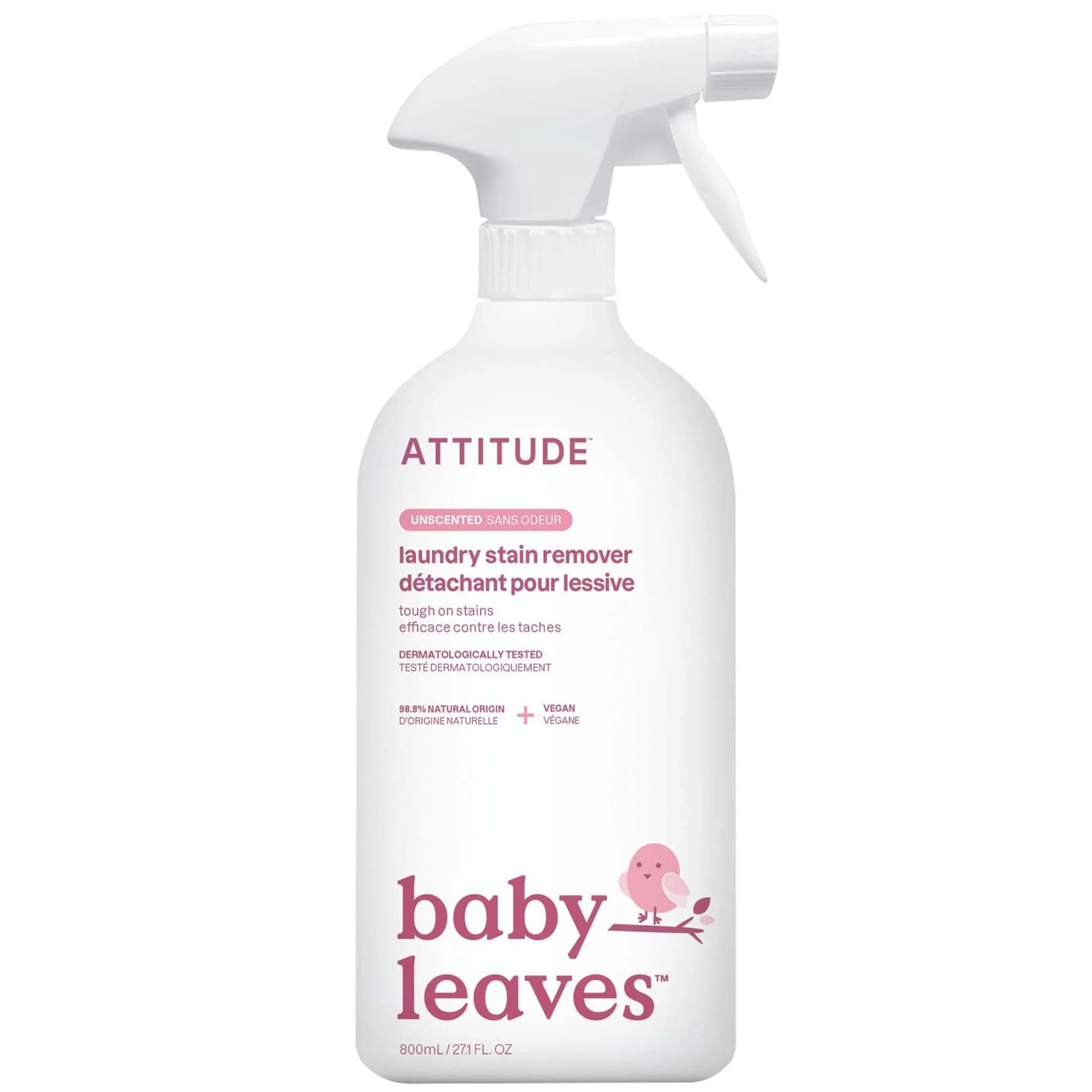 Засіб для видалення плям з дитячого одягу Attitude Baby Stain Remover 800мл